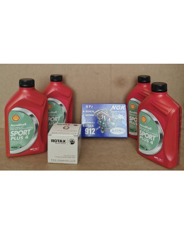 KIT MANUTENZIONE ROTAX - 4 kg olio