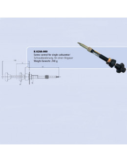 SCREW CONTROL KASPAR  FOR SINGLE CARBURATOR