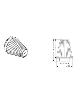 CONICAL AIR FILTER K&N