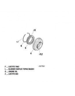 FREE WHEEL - STARTING CLUTCH For  ROTAX 912 and 914