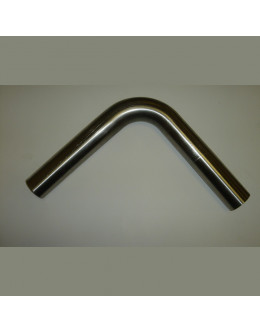 EXHAUST GAS TUBE IN STAINLESS STEEL 90° DIAM. 40