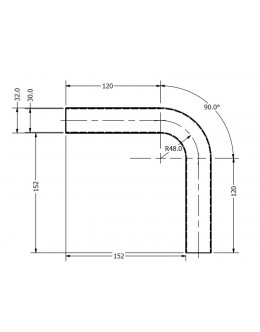 COLLETTORE DI SCARICO IN ACCIAIO INOX 304 POSTERIORE