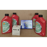 KIT MANUTENZIONE ROTAX - 4 kg olio KIT MANUTENZIONE ROTAX - 4 kg olio
